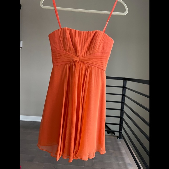 BCBG orange semi- formal dress - Picture 2 of 4